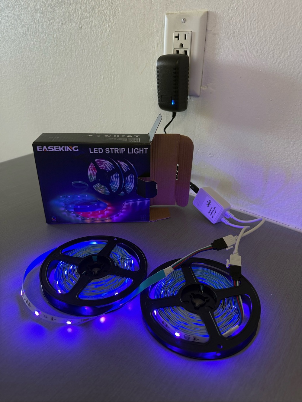 EASEKING RGB LED Strip Lights – Tested & Working (32.8FT)